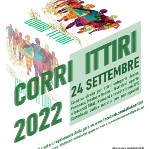 locandina Corri Ittiri 2022
