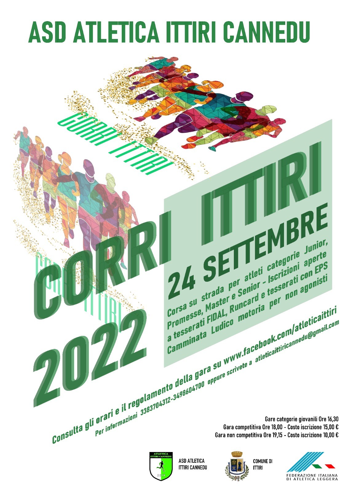 locandina Corri Ittiri 2022